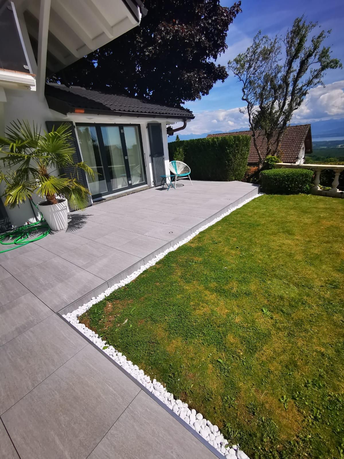 Après : Rénovation de terrasse à Arzier